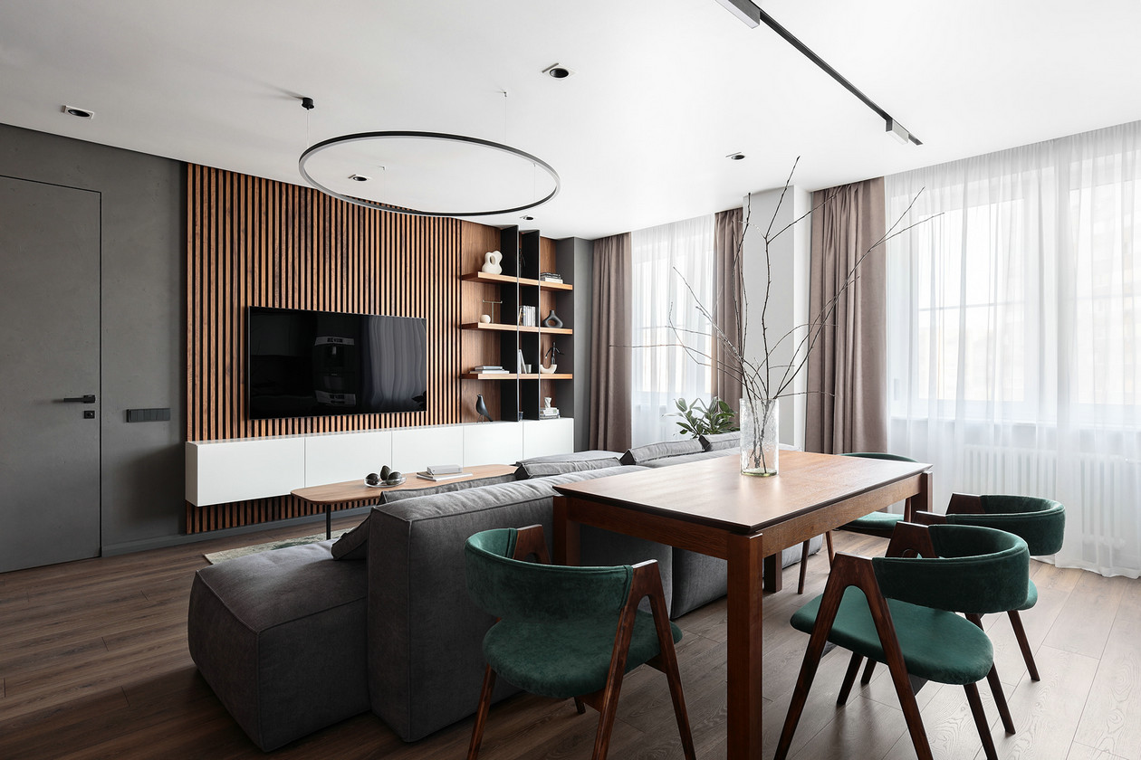 高级灰色系公寓设计-8