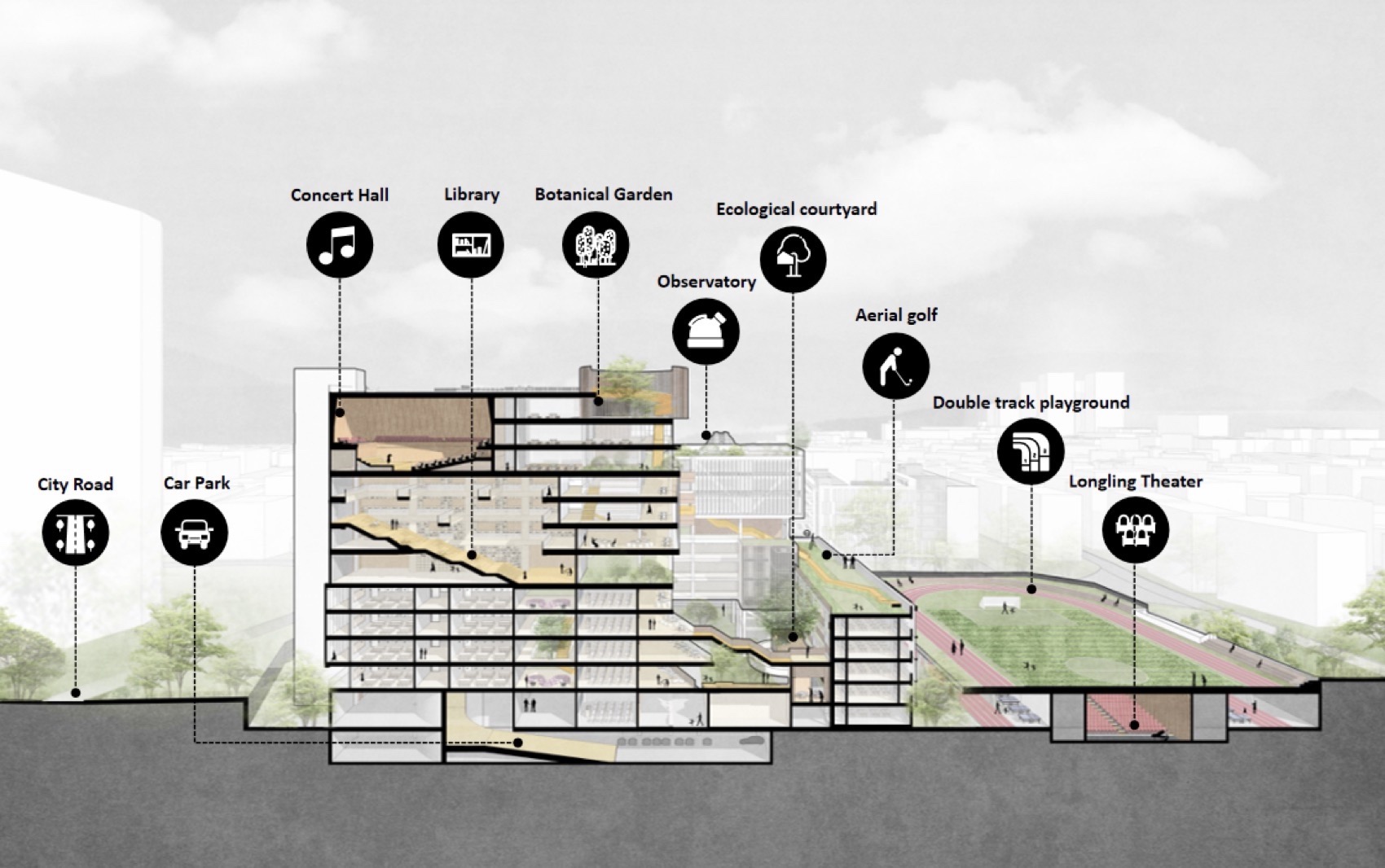 深圳市龙岗区龙岭学校丨中国深圳丨深圳市一境建筑设计有限公司-57
