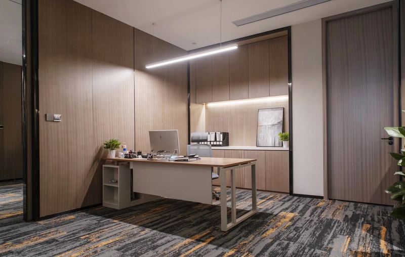 深圳龙岗天安数码城轻奢舒适办公空间设计丨中国深圳-6