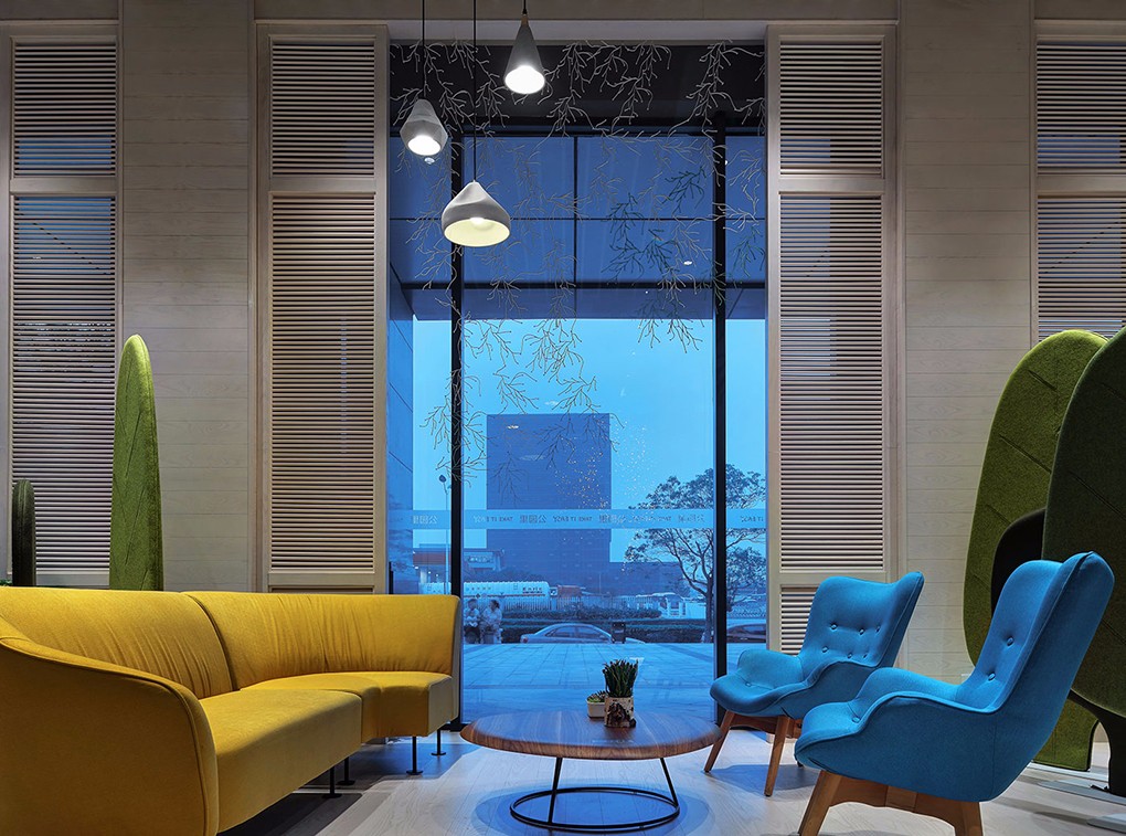 万科苏州 吴江公园里售楼处软装-20