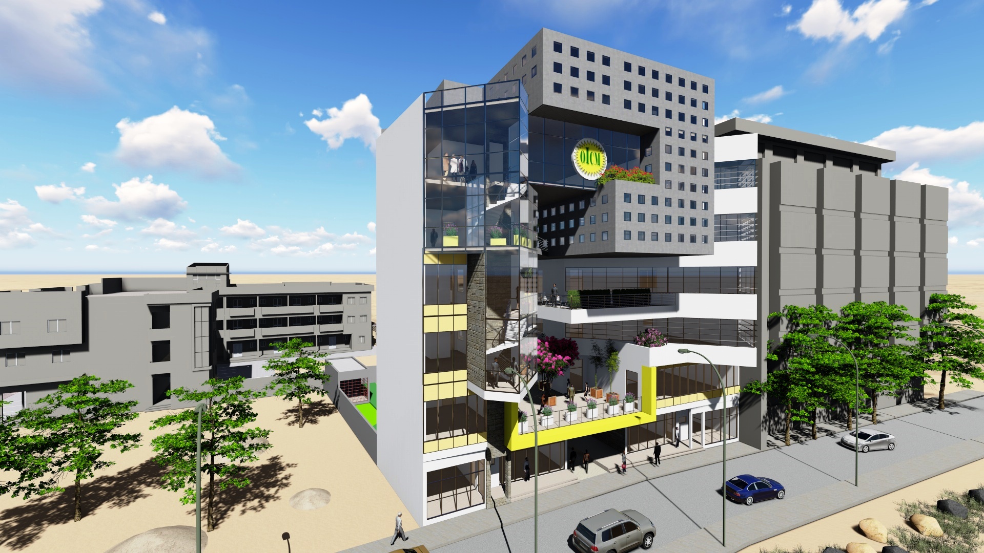 马里工程师顾问公司总部设计-5