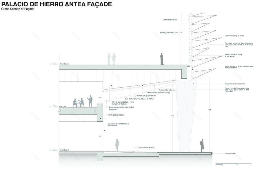 Palacio de Hierro商场立面改造,墨西哥 / Sordo Madaleno Arquitectos-32