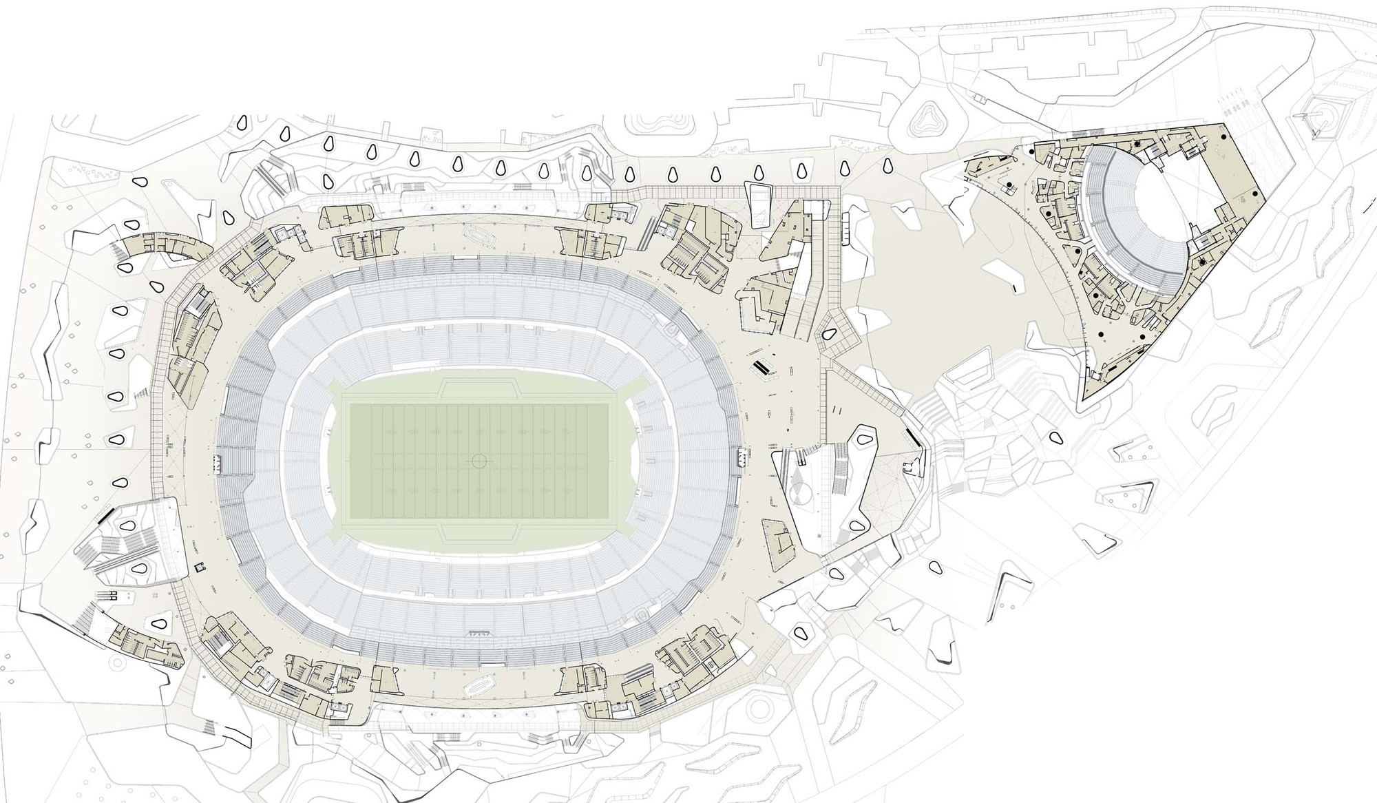 索菲体育场丨美国丨HKS-31