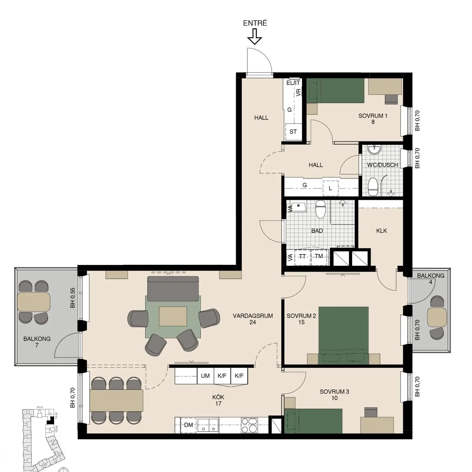 瑞典新公寓的英伦风设计 | 印度马哈达维的时尚色彩-22