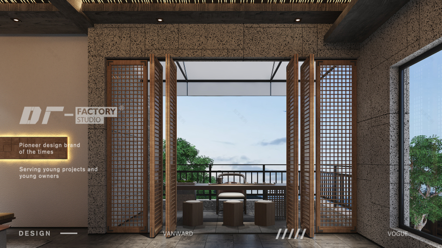 曲靖艺术餐厅设计丨中国曲靖丨鱼骨设计-37