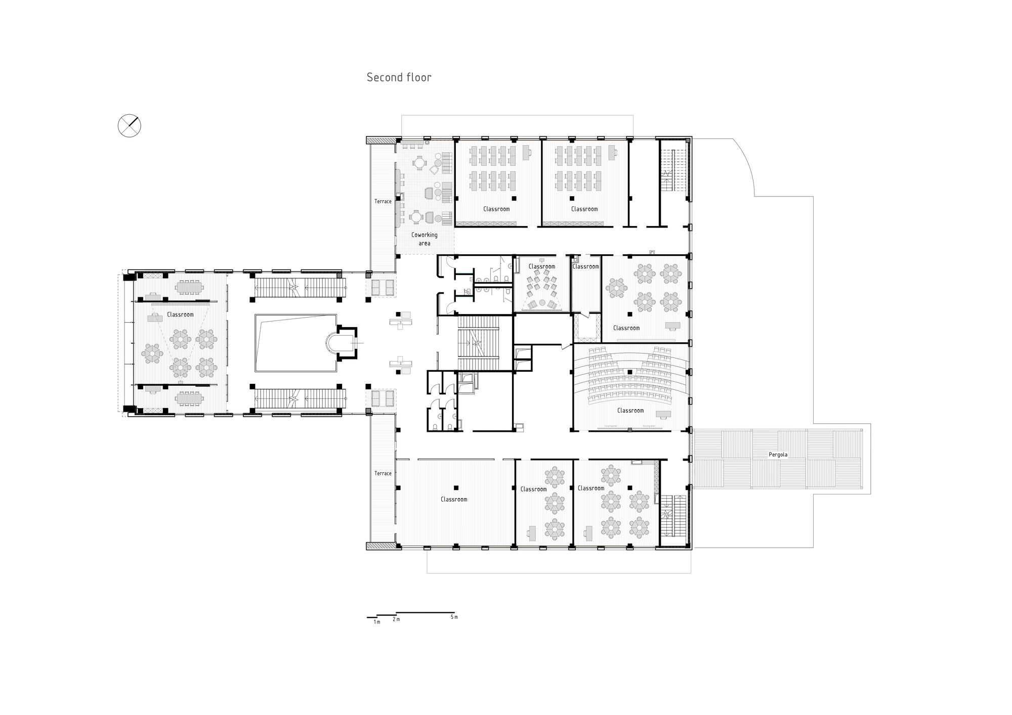 纳罗兹大学商学院丨哈萨克斯坦阿拉木图丨AGP Architects-43