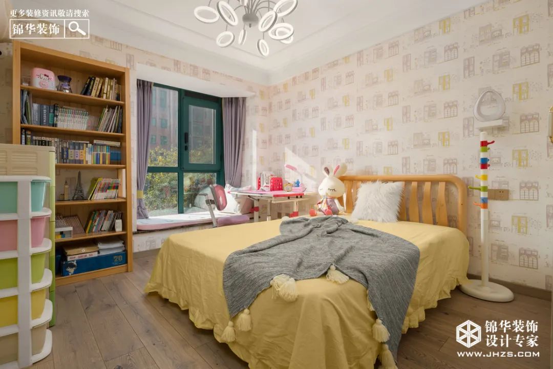 简欧设计,温馨浪漫的舒适家丨中国南京丨锦华装饰-22