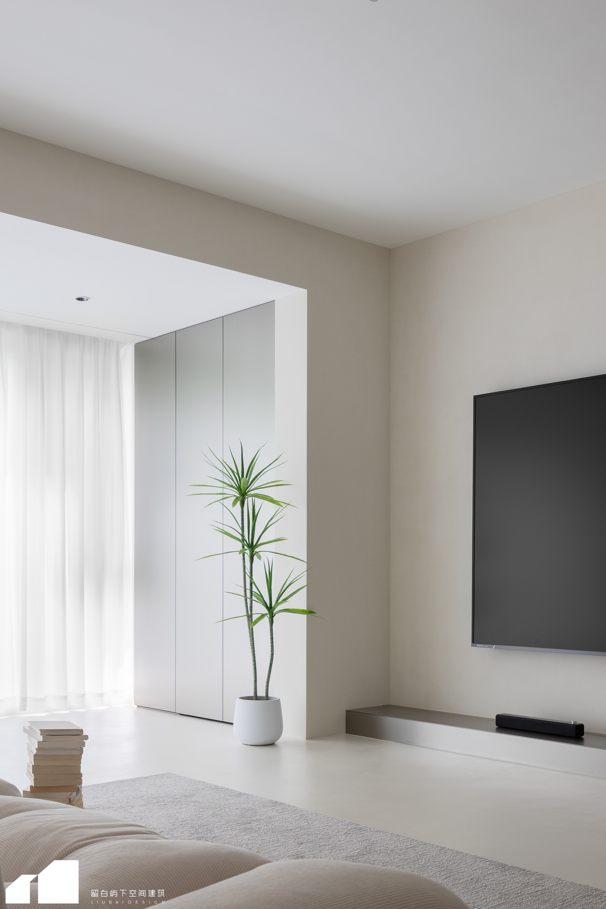 留白·实景 ｜邂逅｜微水泥的平静自由感，自然系与光影共生-6