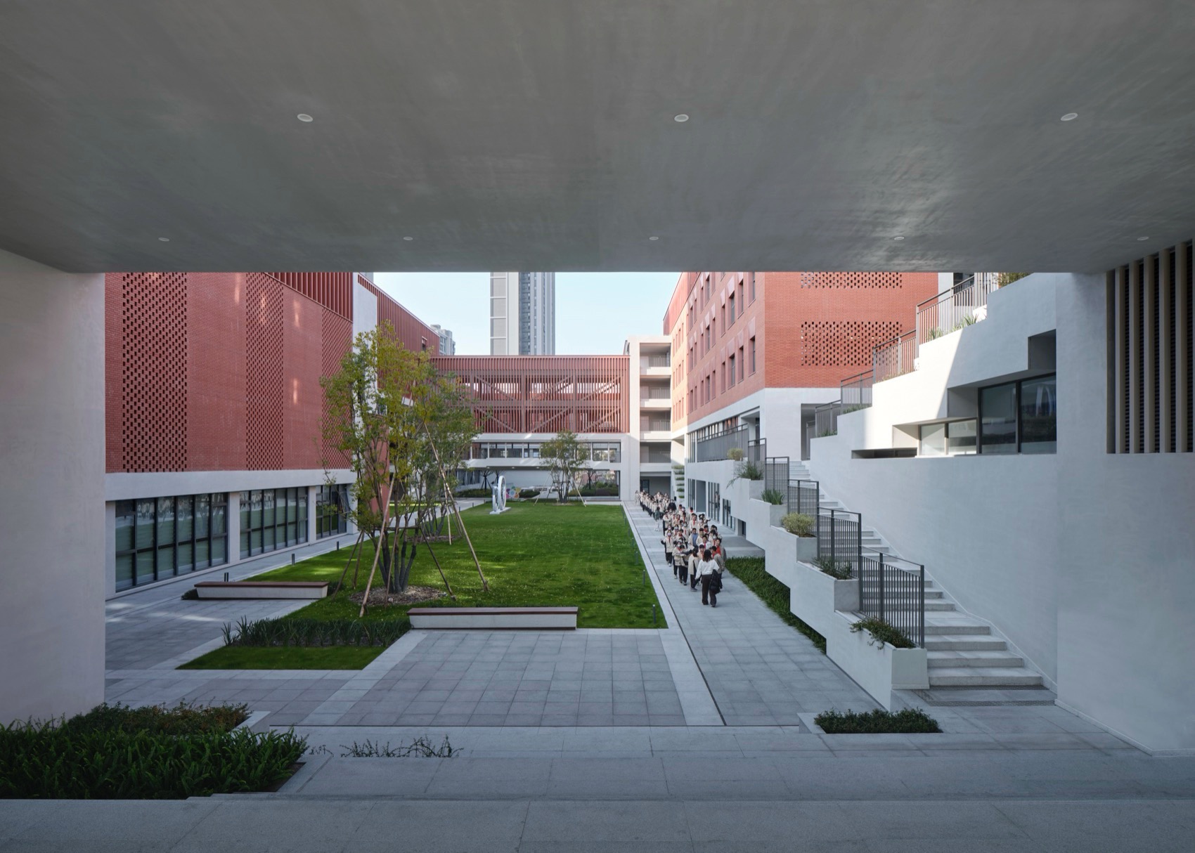 上海徐汇区华之门地块规划中学新建工程丨中国上海丨同济大学建筑设计研究院（集团）有限公司·原作设计工作室-34