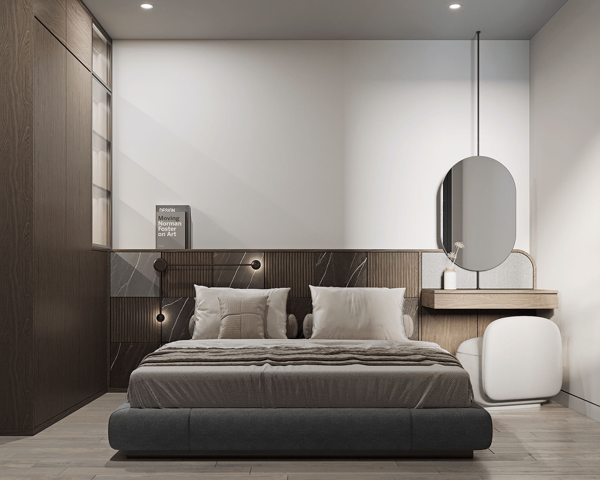 中性色系公寓设计 超精致！-15