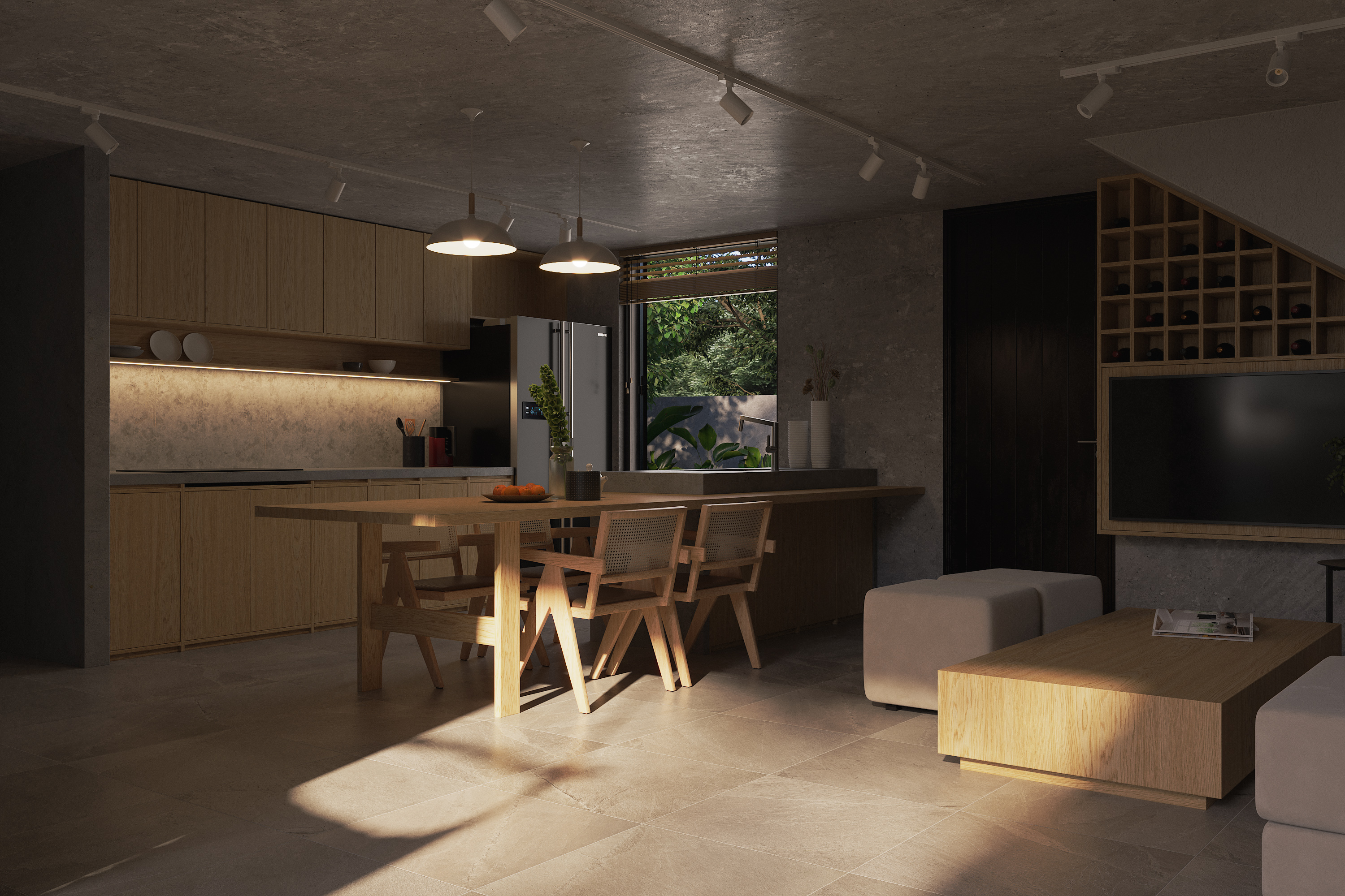 Cua’s House / 3fconcept (3d visualization by reference)-9
