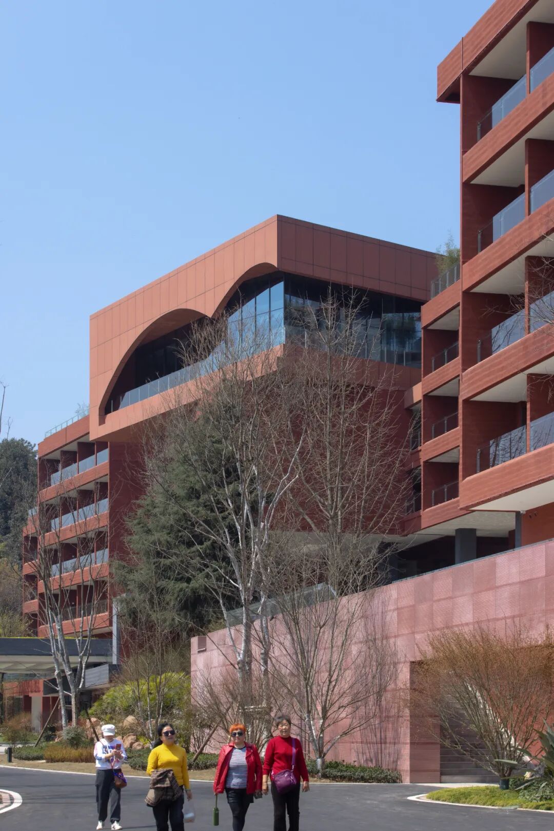 红砂岩建筑，丹棱老峨山居度假酒店-29