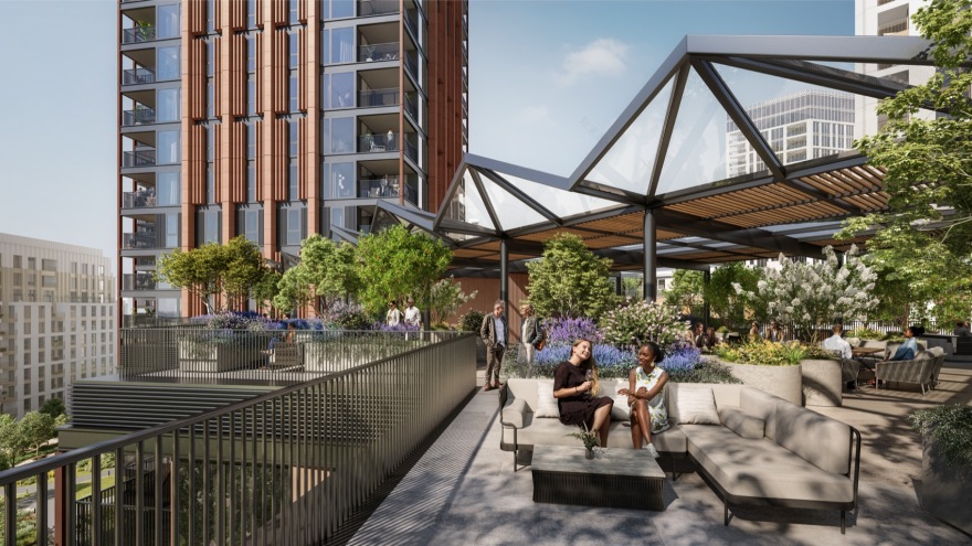 国王路公园方案丨英国伦敦丨Foster + Partners-19