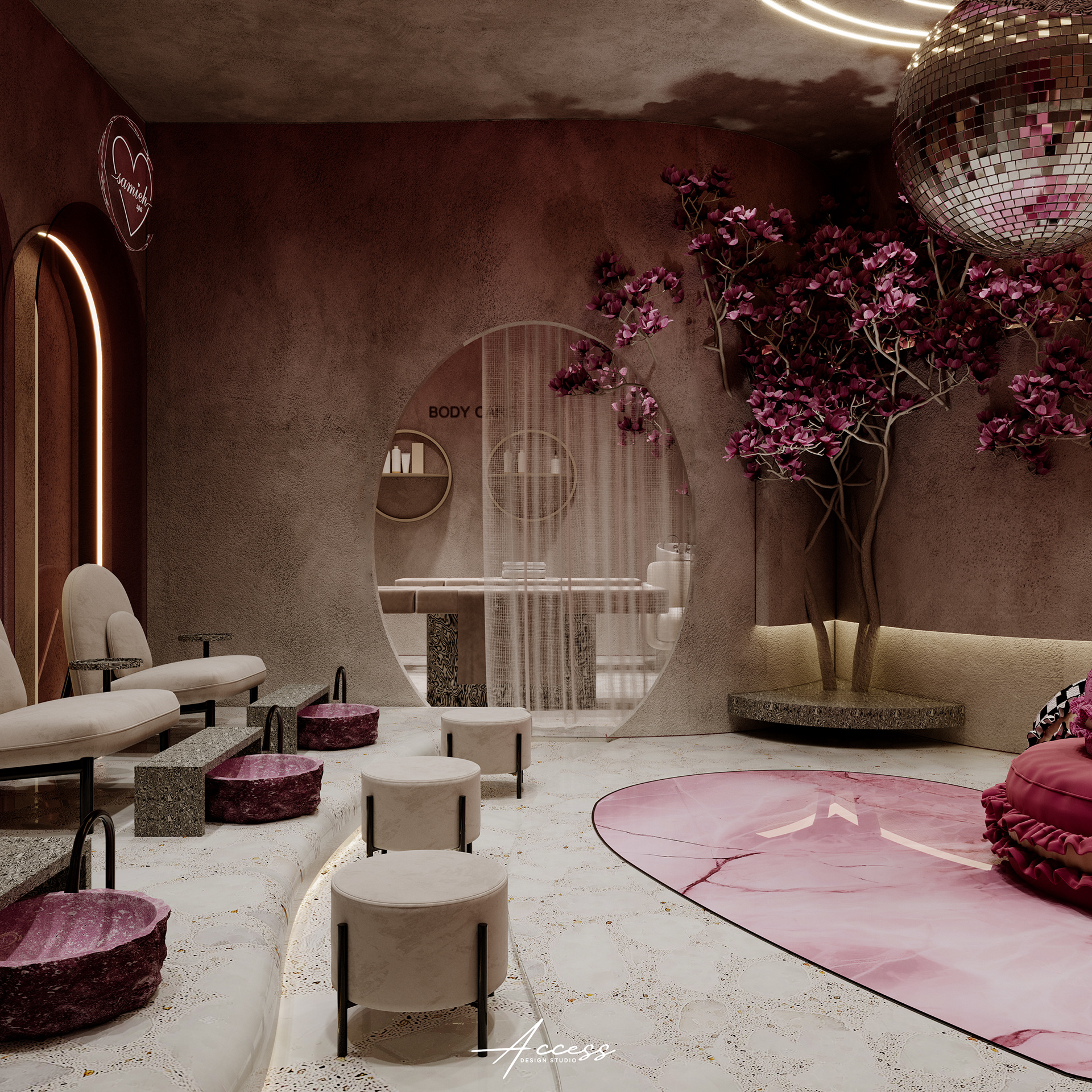 芭比世界美容院丨Access Design-12