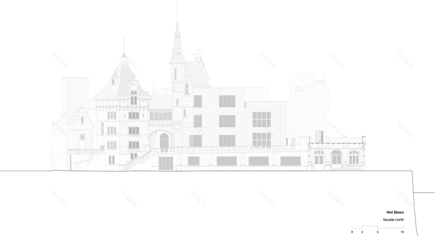 Steen 堡垒修缮丨比利时安特卫普丨noAarchitecten-49