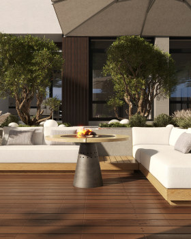 户外休闲区及家庭小屋休闲区丨乌克兰基辅丨Iryna Yaremchuk & Anna Potseluieva