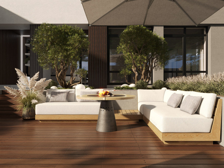 户外休闲区及家庭小屋休闲区丨乌克兰基辅丨Iryna Yaremchuk & Anna Potseluieva-9