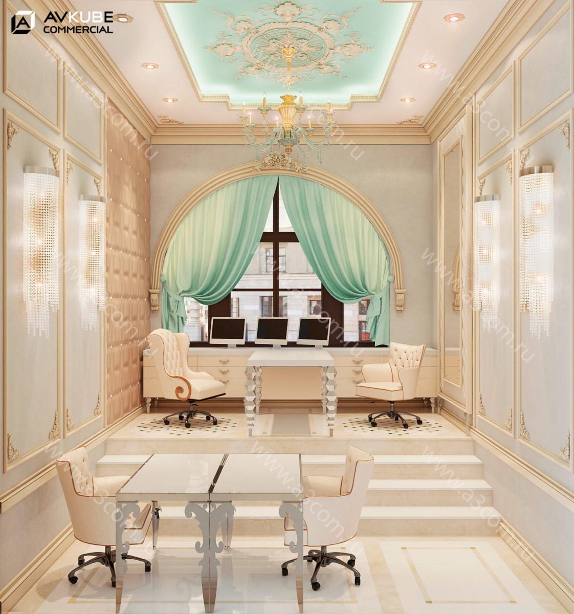 ЖК Итальянский Квартал美容沙龙设计项目丨俄罗斯莫斯科-5