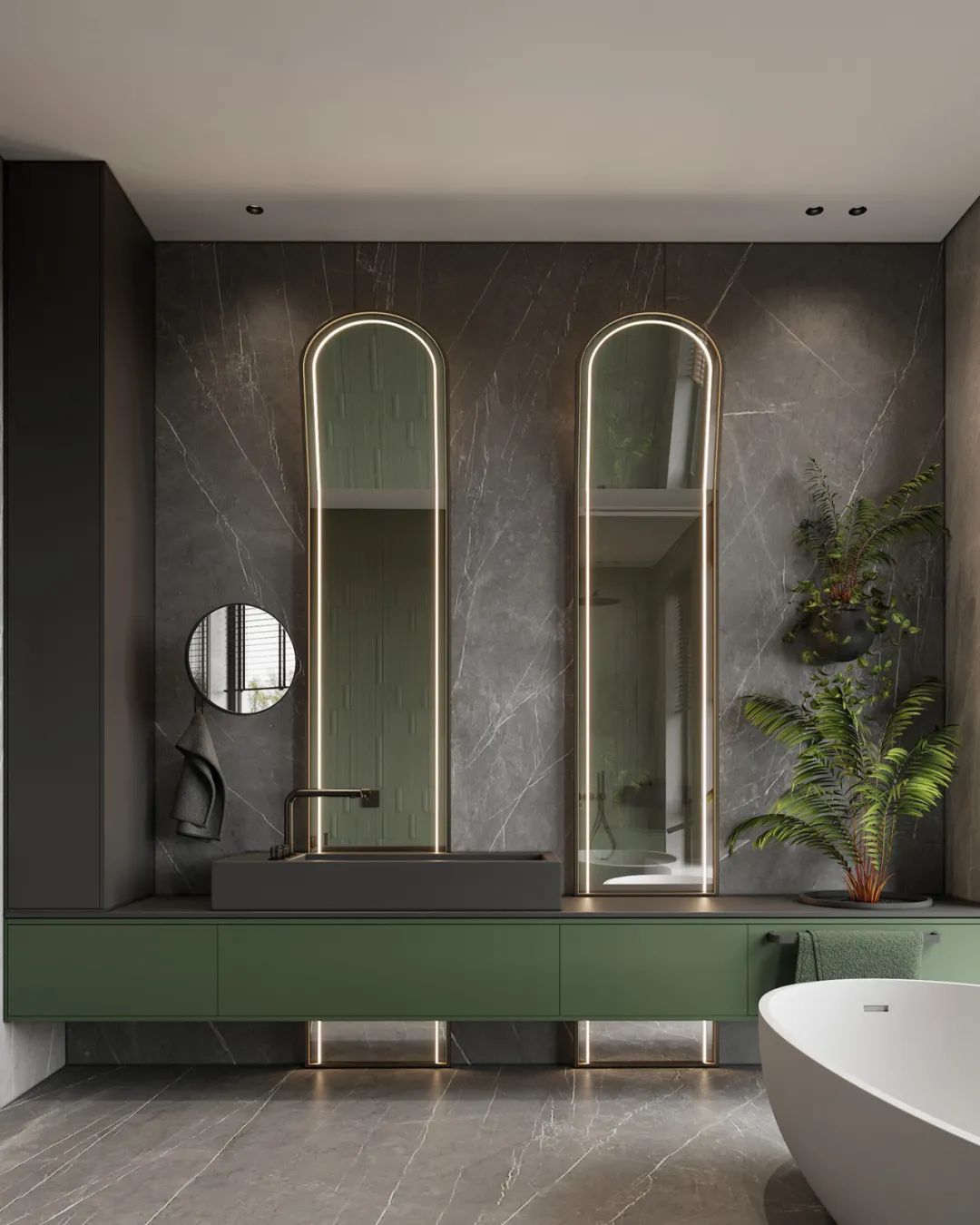 280㎡现代简约之家丨ArtPartner Architects-46