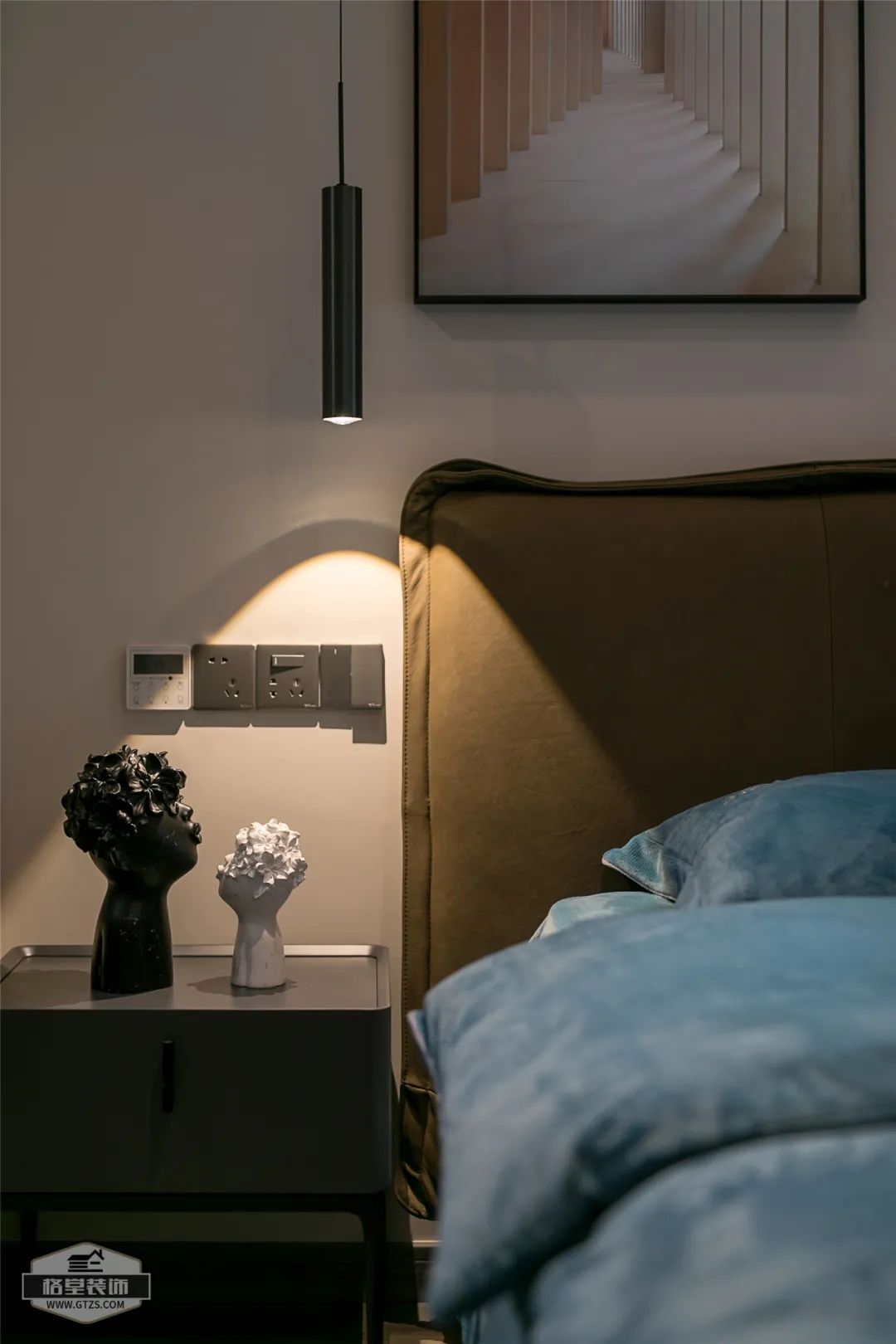 月亮湾沁园 150㎡现代极简设计丨格堂装饰-75