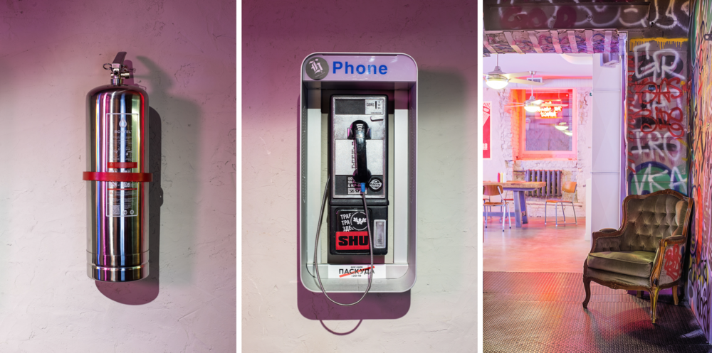 乌克兰基辅美式风格餐厅设计-11