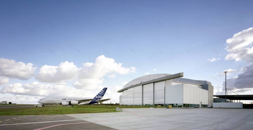 Airbus A380 maintenance facility — Ateliers 2/3/4/-42