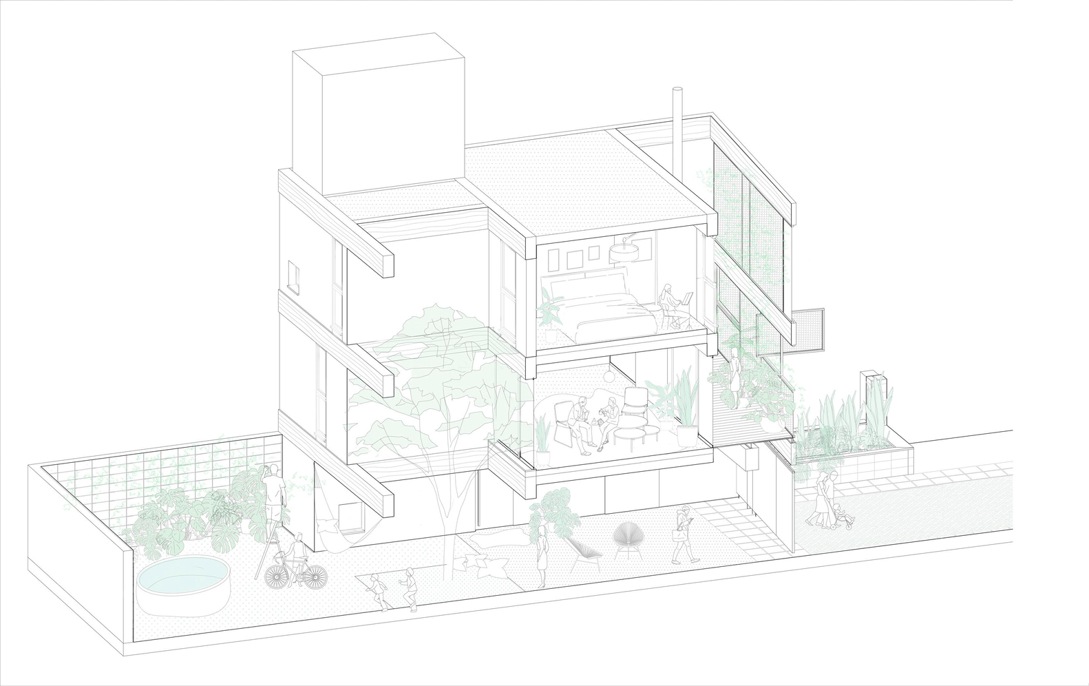 阿根廷卡尔博树的现代建筑设计丨阿根廷科尔多瓦丨BALDIO ARQUITECTURA-18