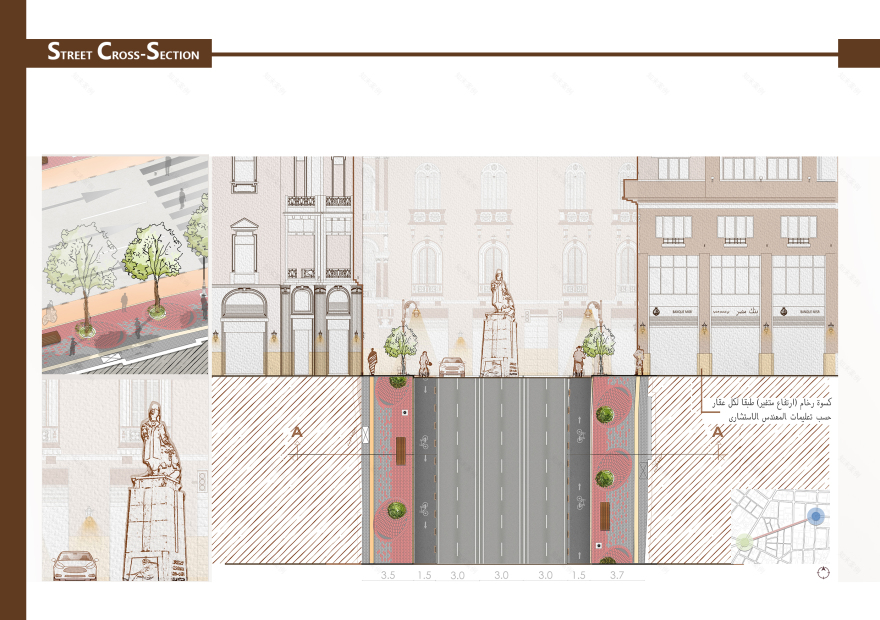 Qasr El Nile st景观修复项目丨Bit Design Architkturbüro-23