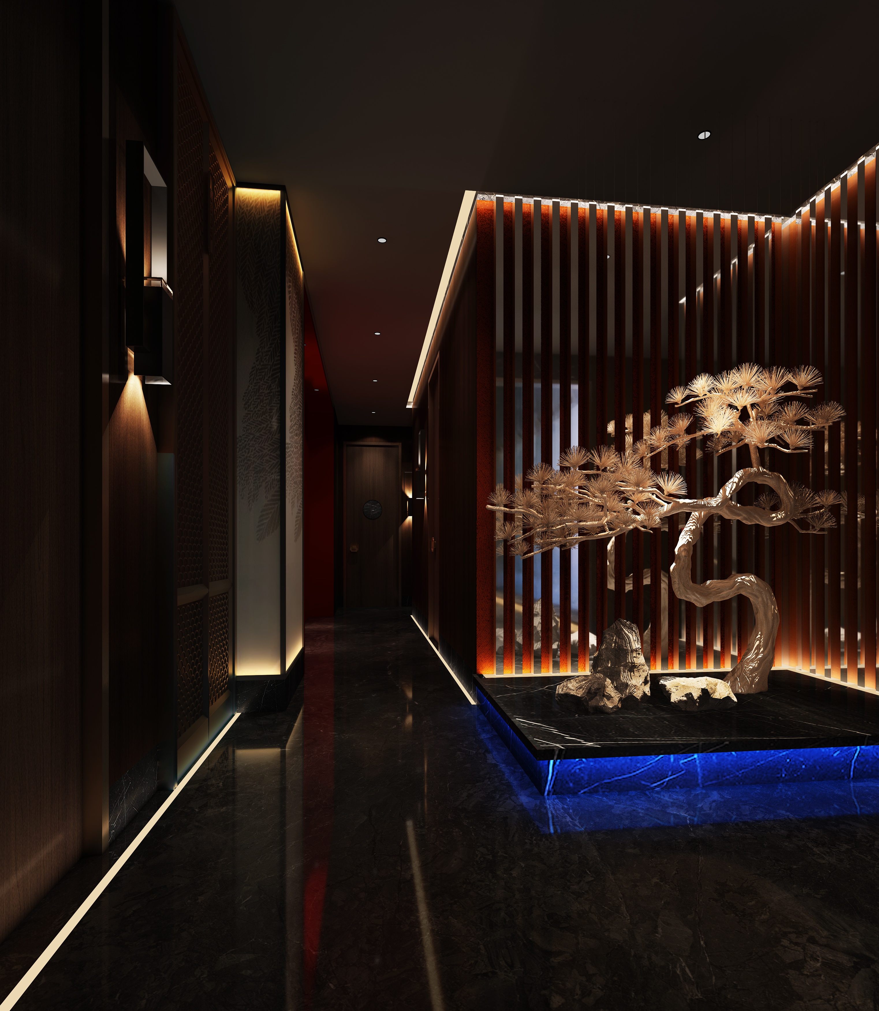 曲水兰亭足道会所丨中国山西丨一峪空间-11