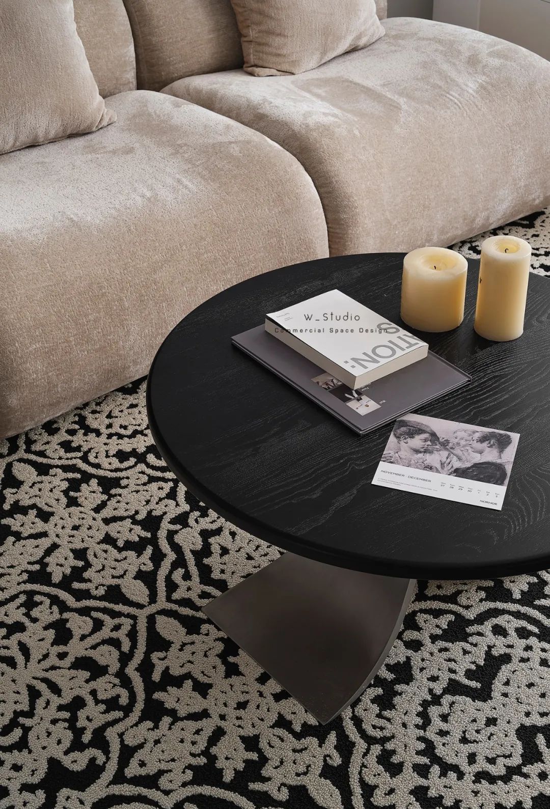 莫奈色彩的现代家居丨无一内建筑设计事务所-59