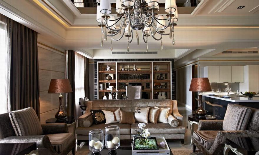 新东方风格豪宅设计,融合中西元素-8