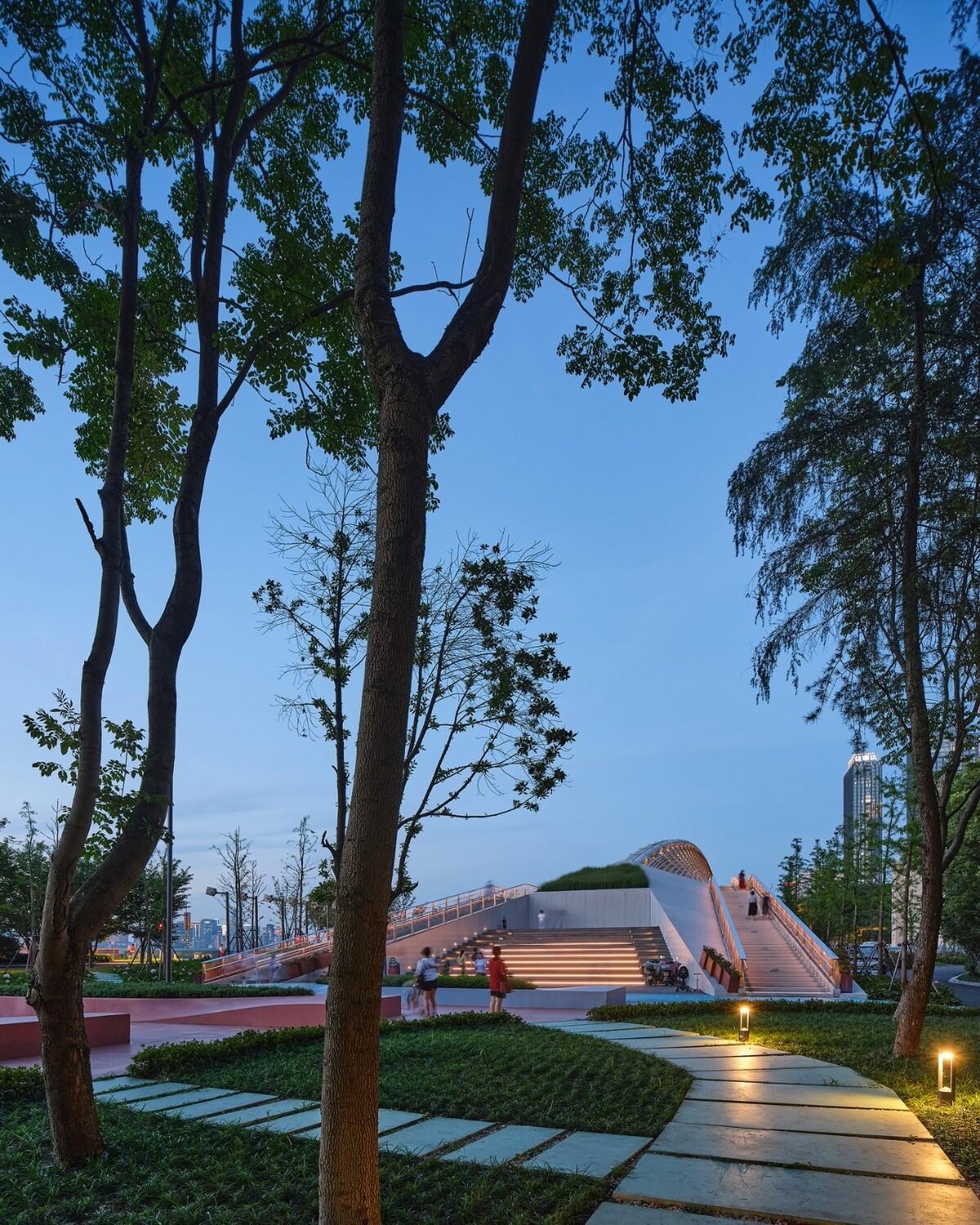 杭州滨江公共空间·绸桥丨中国杭州丨同济原作设计工作室-22