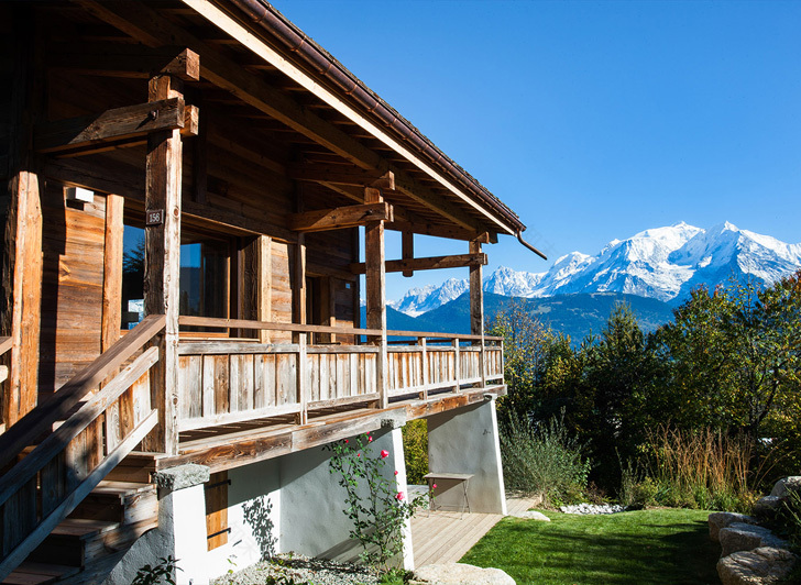 Megeve Refuge 打造现代阿尔卑斯山居-1