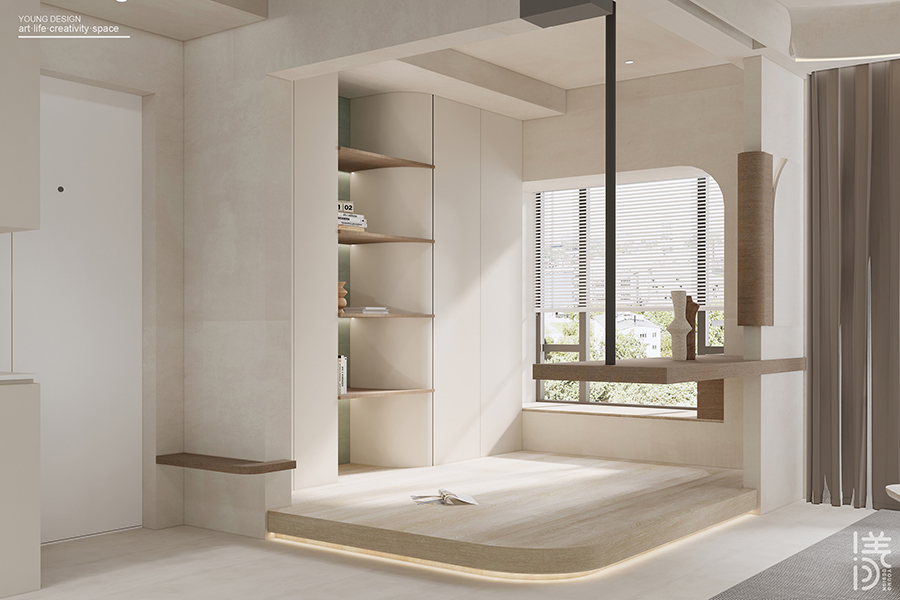 深铁懿府奶油侘寂风家居设计丨中国深圳丨深圳漾空间设计有限公司-21