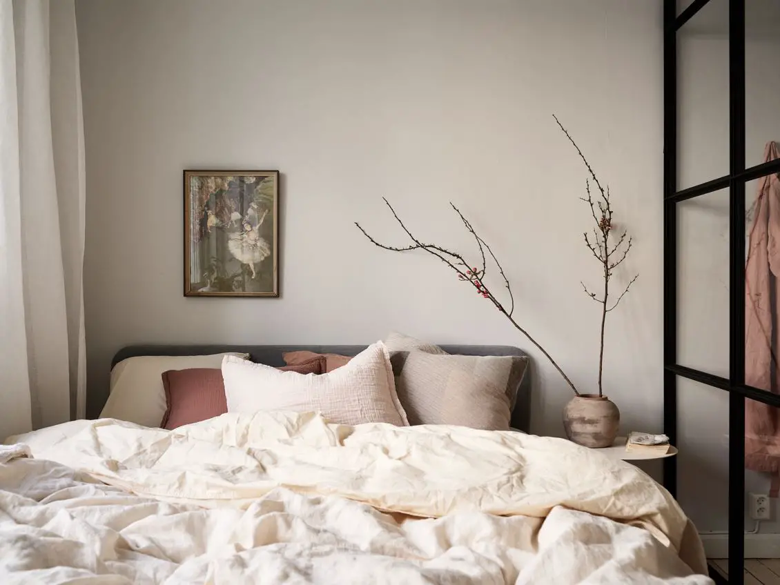 71m2 瑞典复古公寓,柔和色调展现独特美感-15