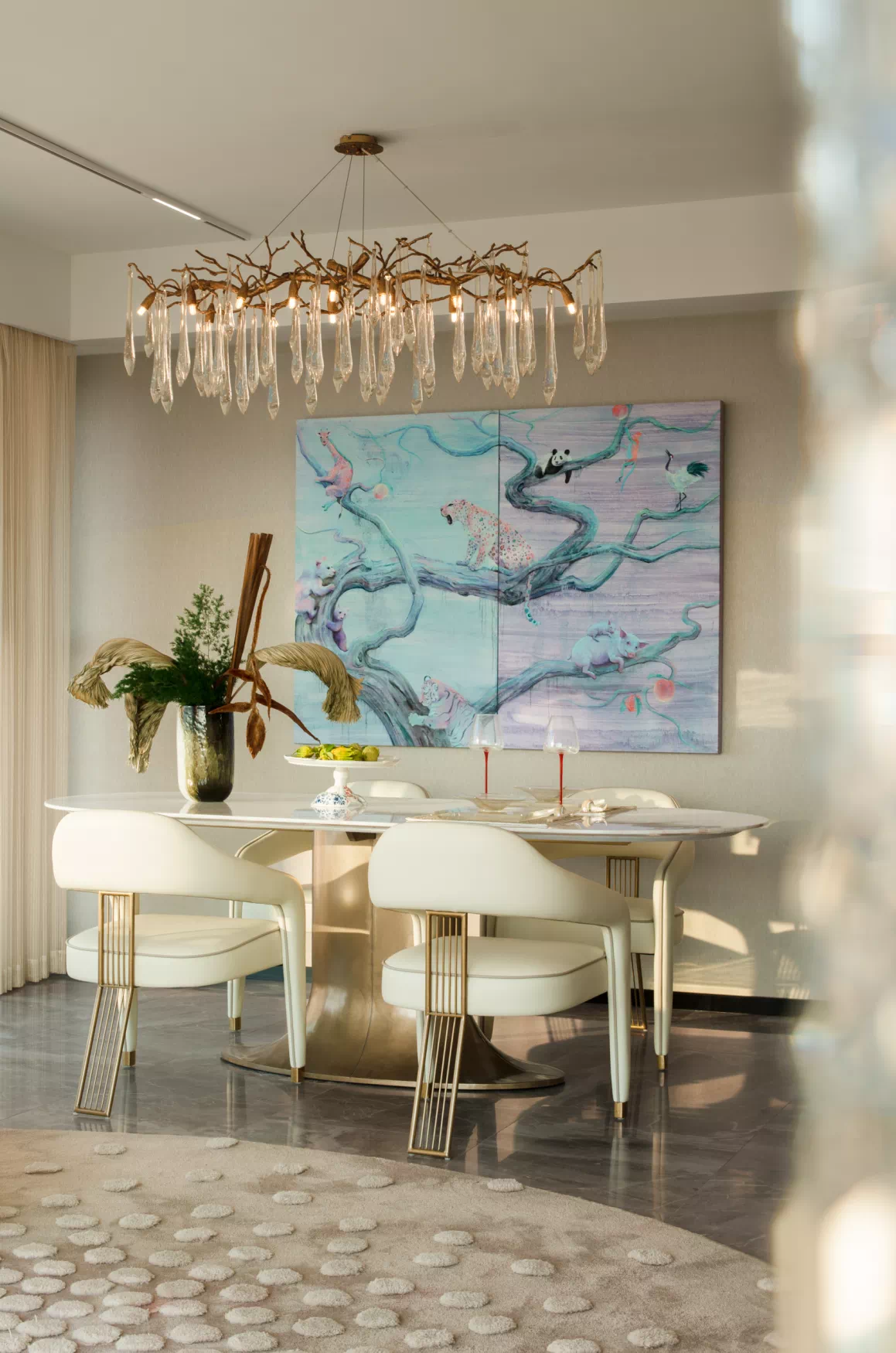 万科天琴湾 150 户型样板间丨萨尔瓦多滨海丨元禾大千(软装),HBA(硬装)-20