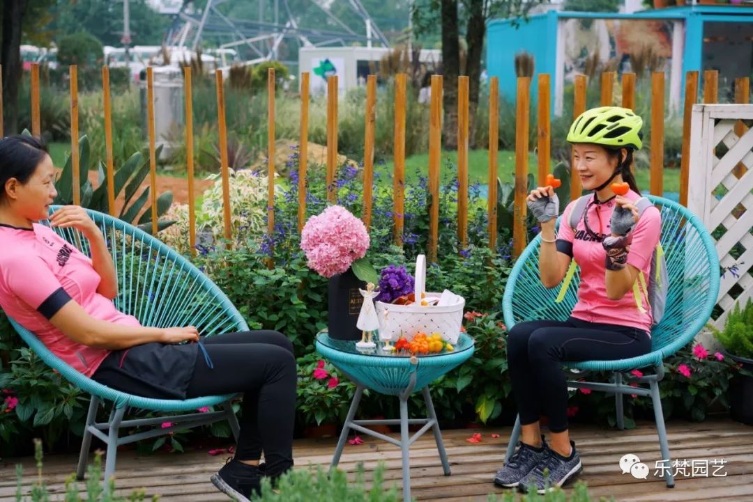 乐梵园艺打造成都花木博览会快闪花园,惊艳全场-63