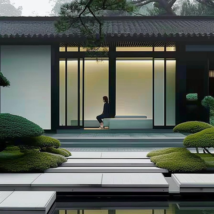 东方意境回廊组合-2