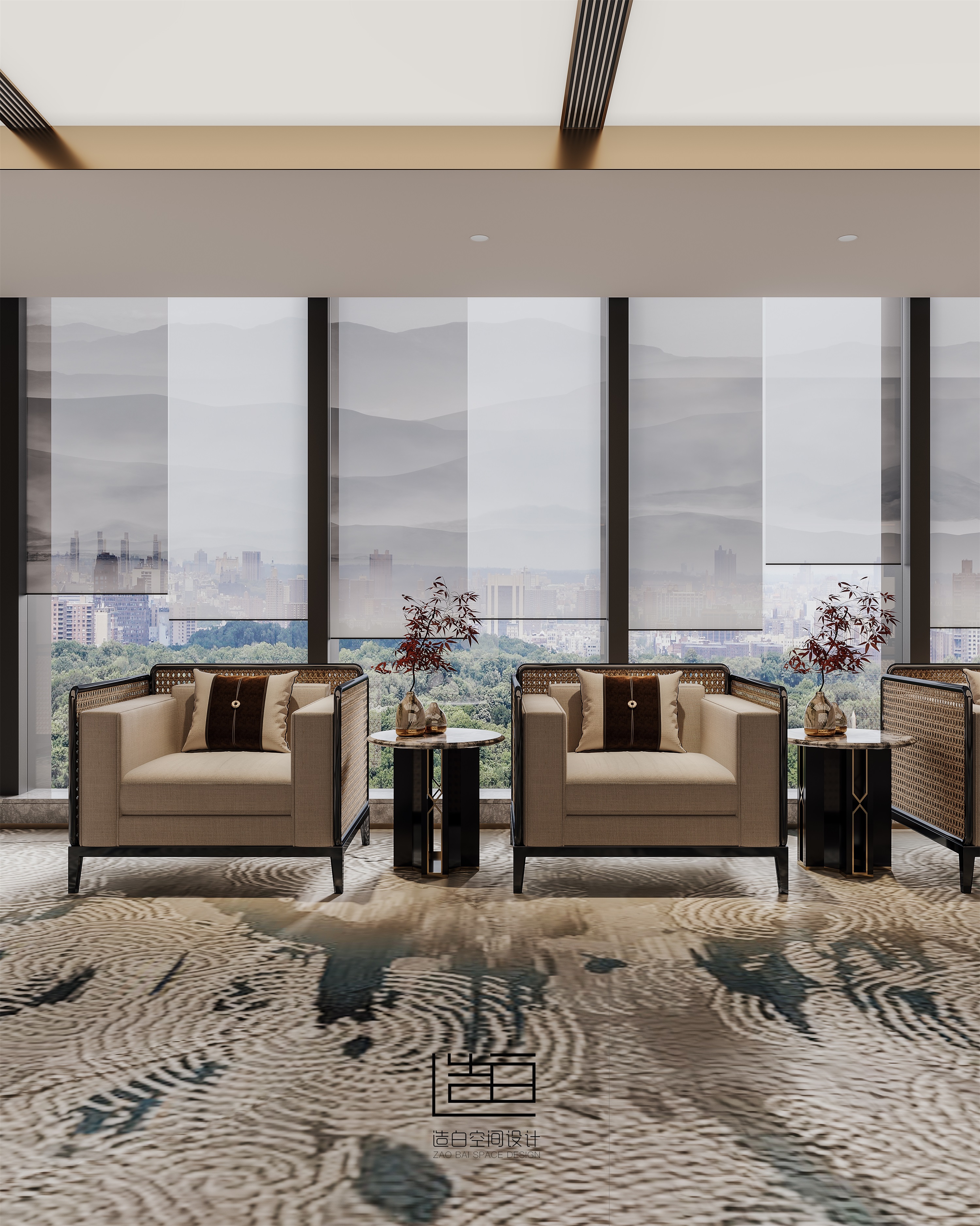 招商办公设计表现丨中国温州丨四川成都造白空间设计有限公司,四川欣闻装饰工程有限公司-41