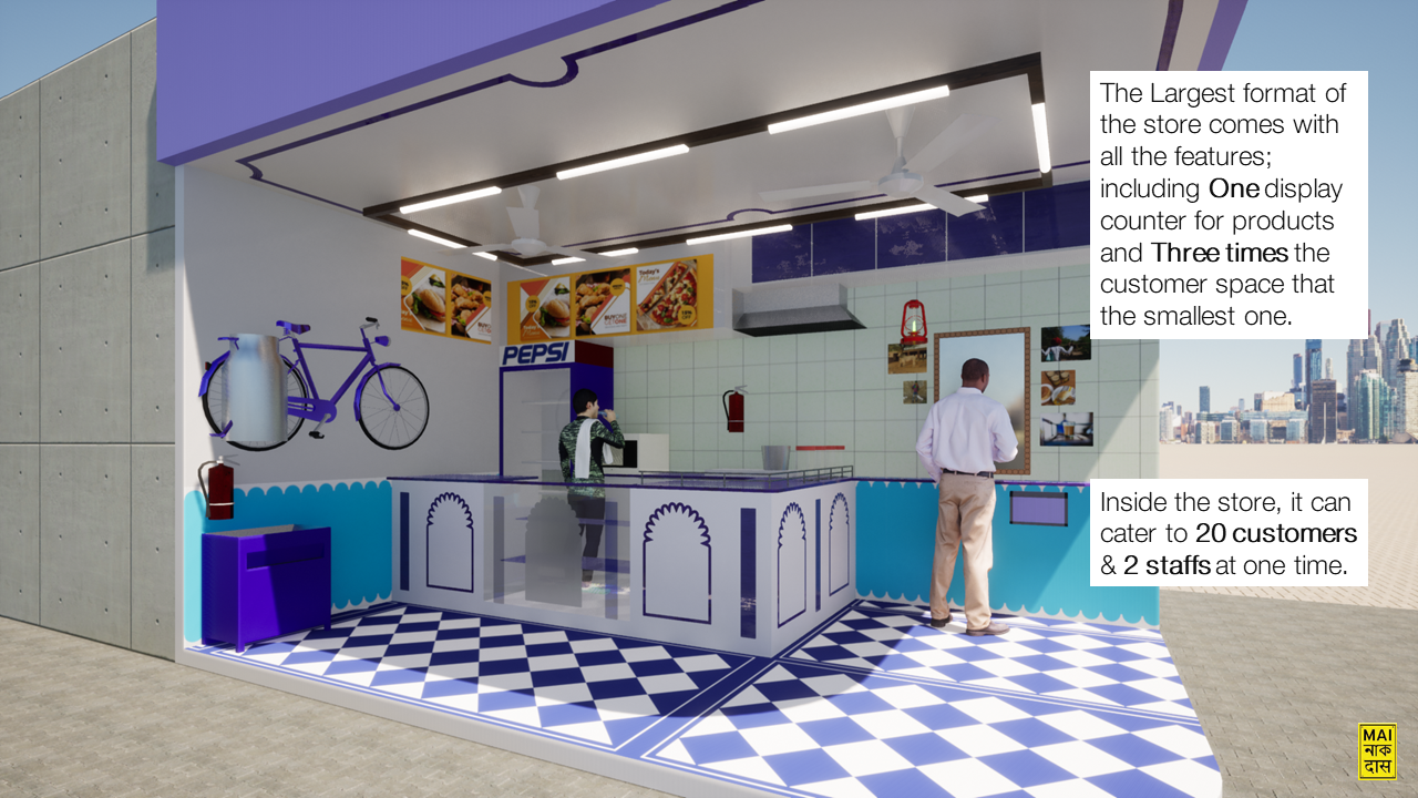 Store Redevelopment for Nagauri Milk-23