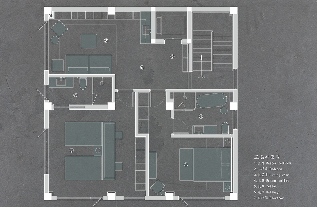 田野中的别墅丨中国浙江丨凌聚室内设计-137