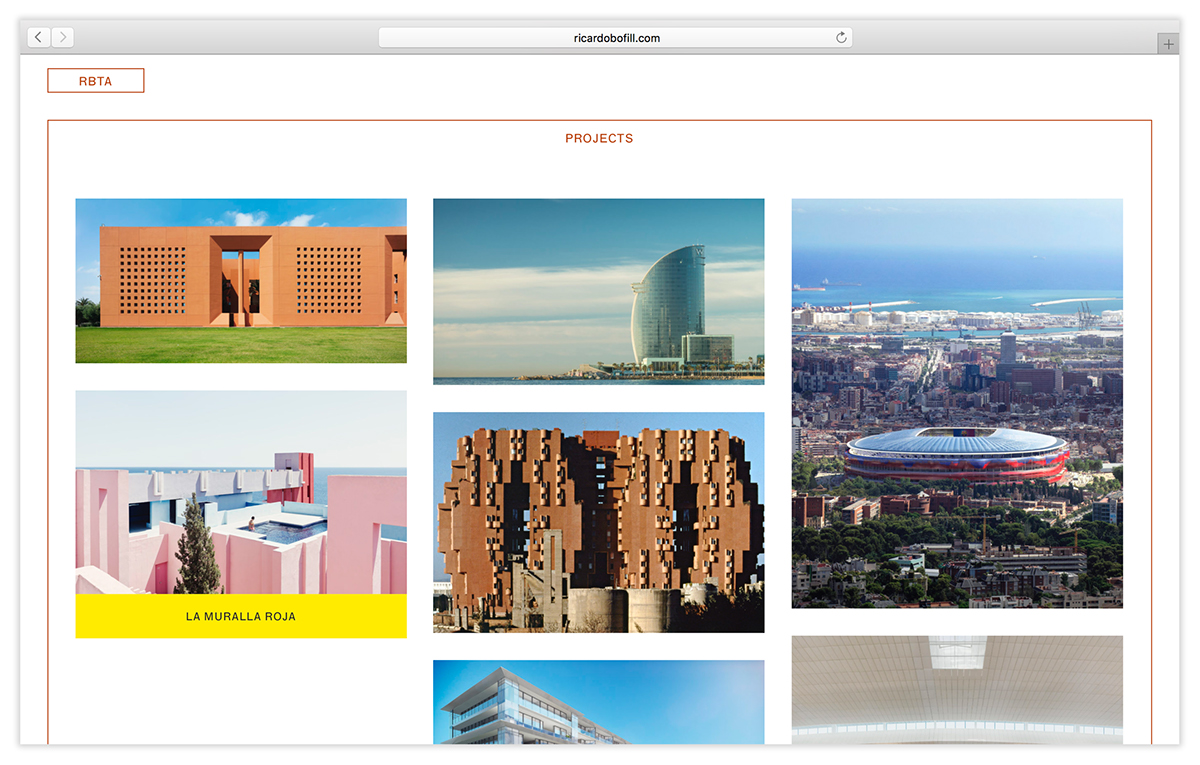 重塑 Ricardo Bofill 建筑工作室官网，结构与视觉的双重升级-4