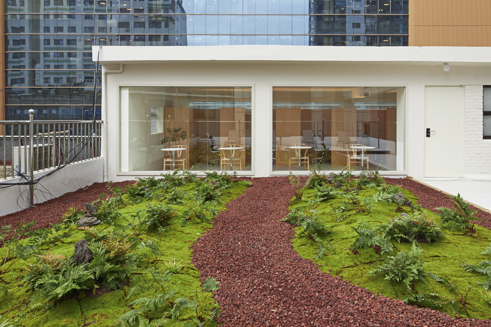 白色与木色，打造 24 平米共享办公室的极简魅力-26