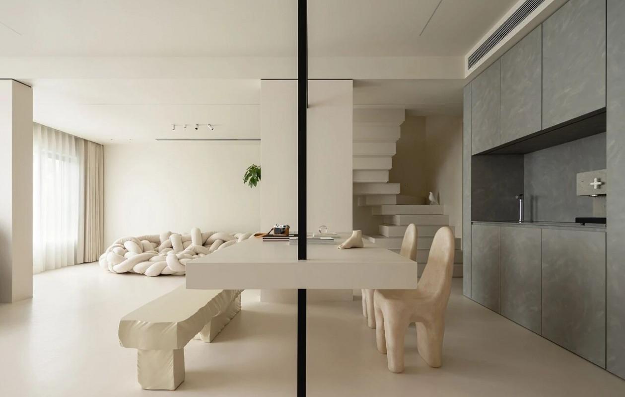 映象设计 · 上海240㎡极简叠墅丨中国上海丨上海映象设计-13