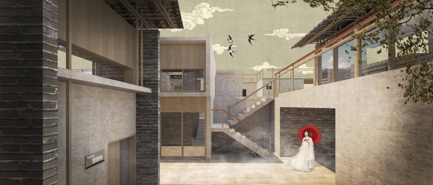 水边村的花席世界——乡村记忆的延续与景观建筑修复-33