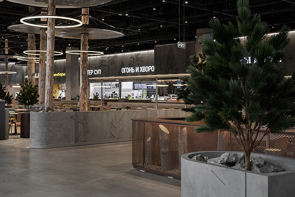 «Planeta»购物中心美食广场-4