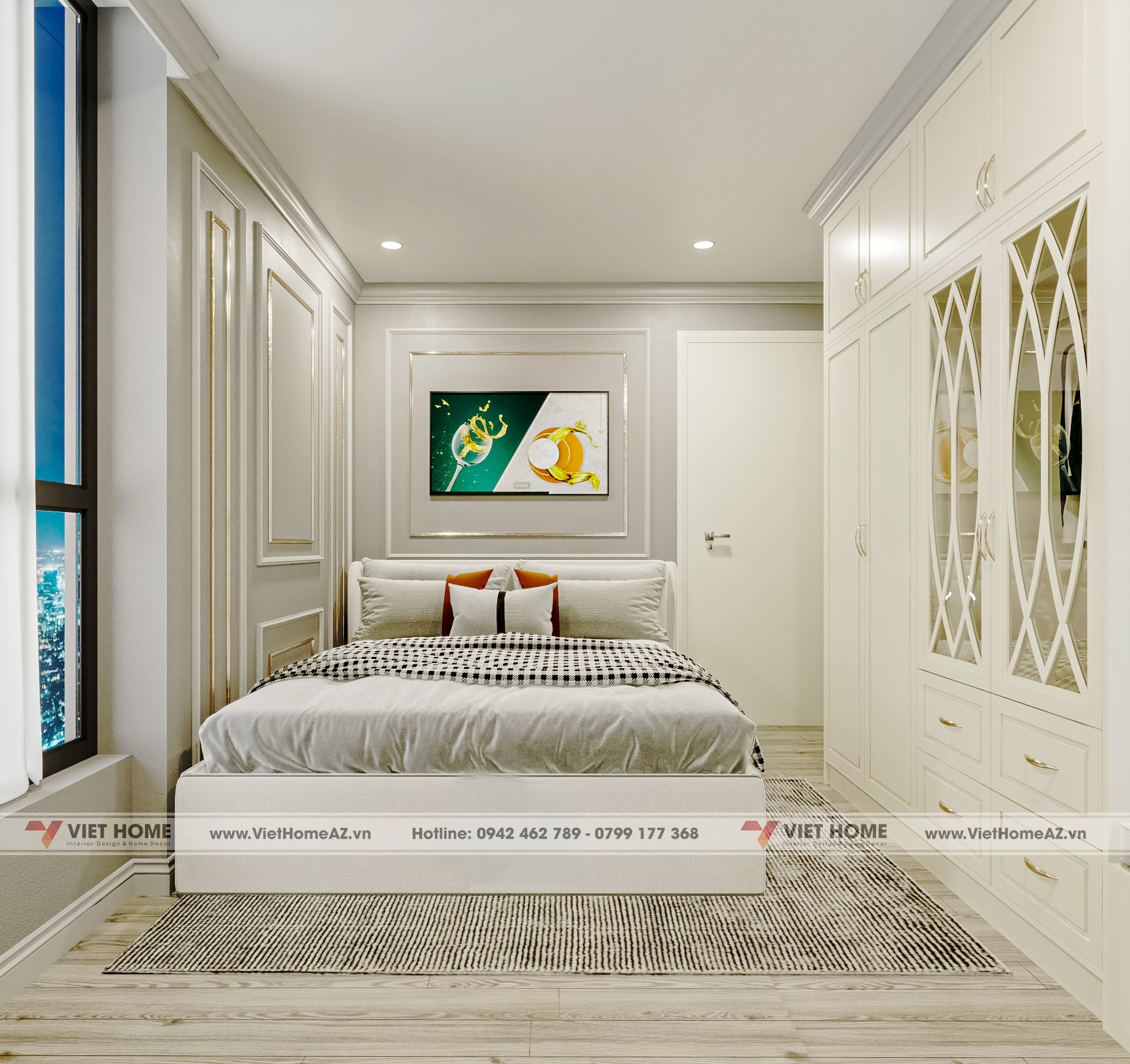 Beau Rivage Nha Trang 公寓室内设计丨越南丨VietHome-17