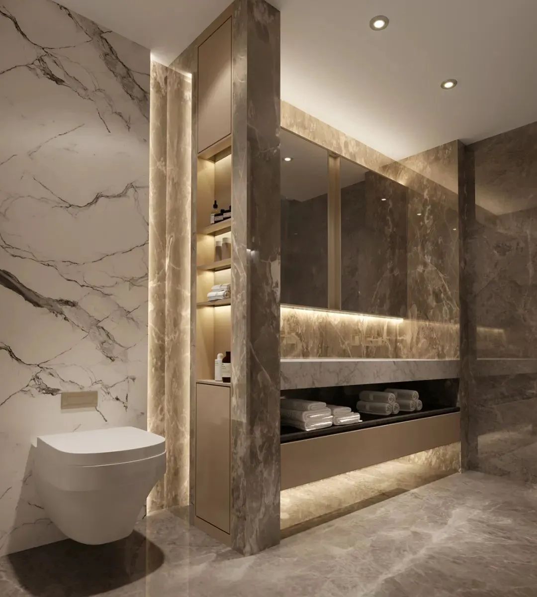 高级灰++ 原木，现代轻奢的质感之美 | Fathy Ibrahim-21