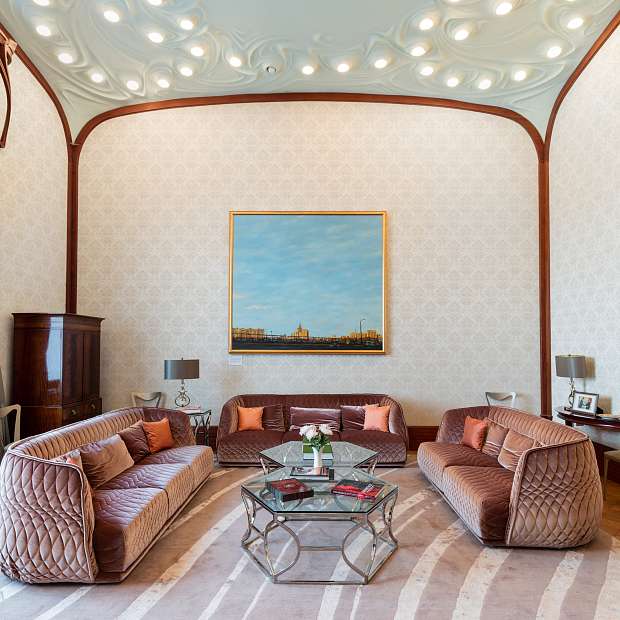 Кропоткинский переулок, дом 13. Особняк Дерожинской в Штатном пер.-54