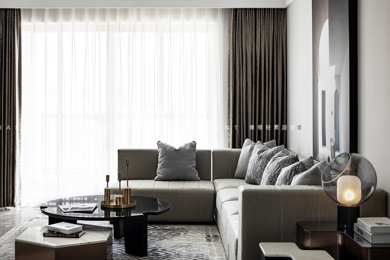 广西钦州灵山现代城样板间·东巷轻素打造光与影的世界-9